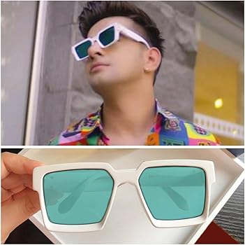 CREEK Square Unisex Sunglasses: Premium Sunglasses for Ultimate Protection inspired from Badshah,Sahil Khan & Jass Manak